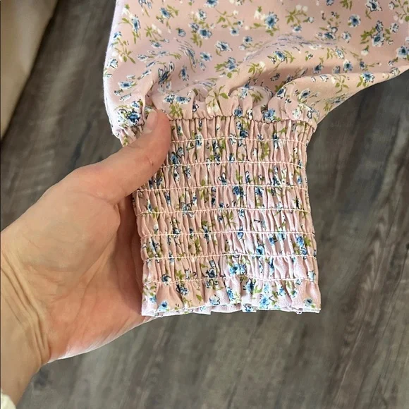 Pleione Pink Floral Blouse - Picture 3 of 4